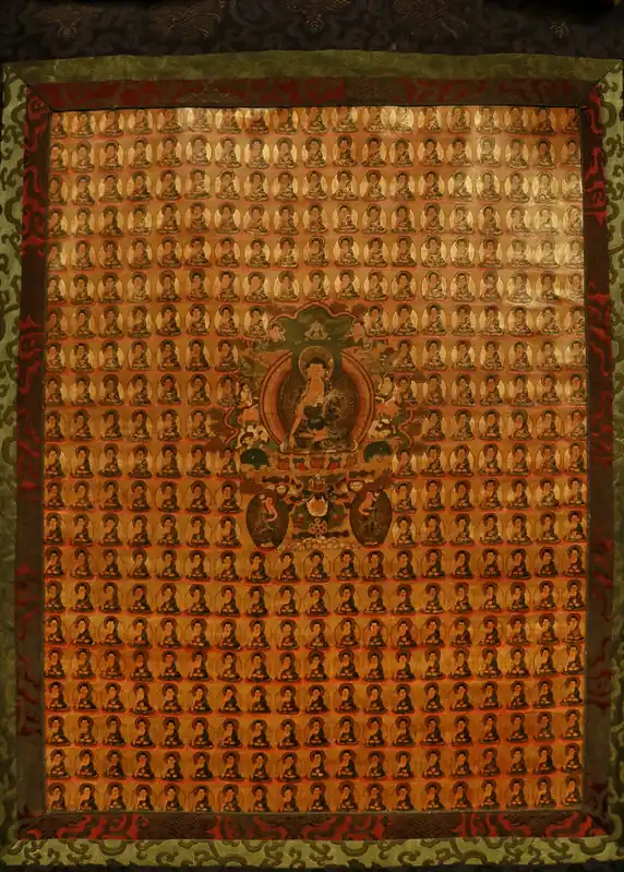 Thangka du Bouddha Shakyamuni