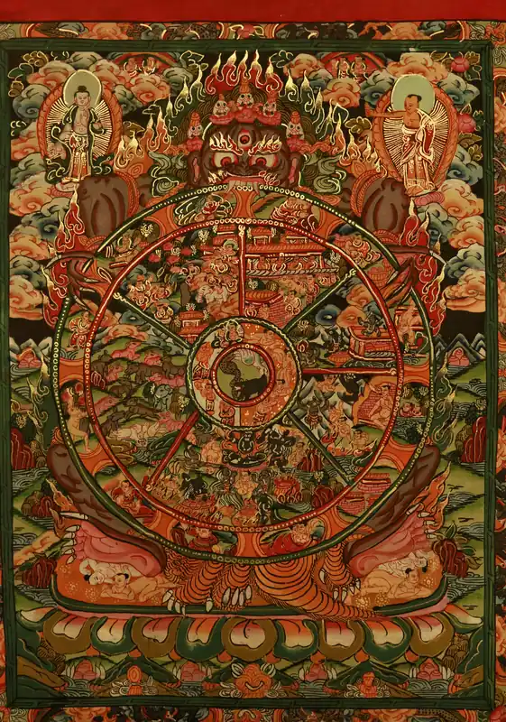 Roue de la Vie Thangka