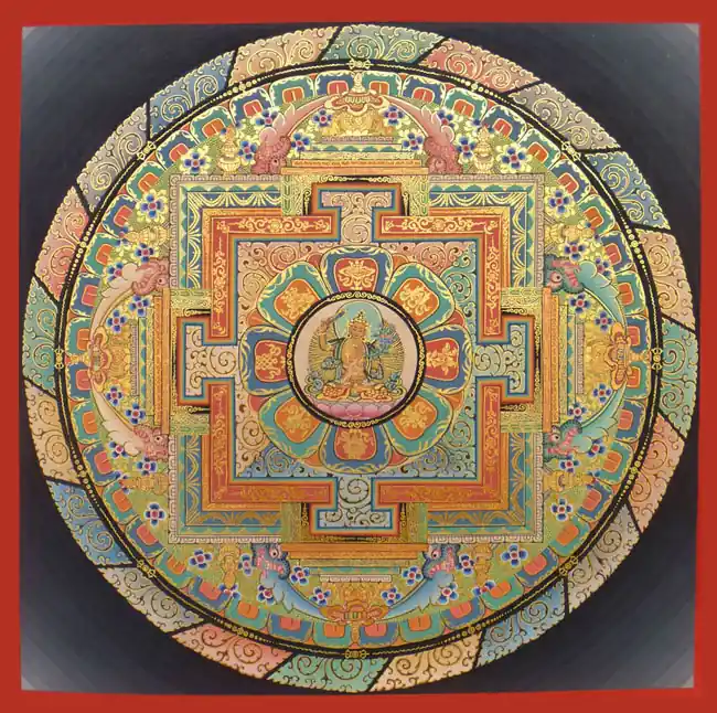 Le mandala de Manjushri