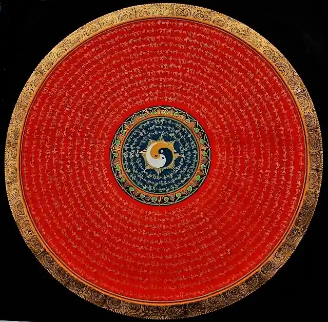 Triple Yin Yang Mandala
