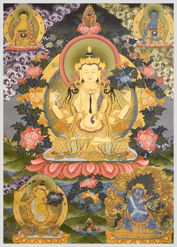 Chengreshi Buddha de la Compassion