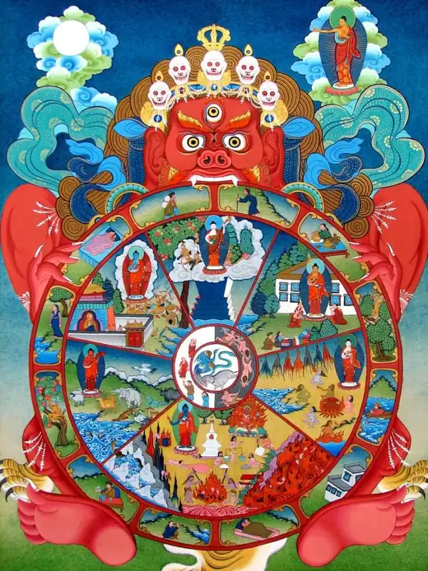 Le Bhavachakra – Roue de la Vie