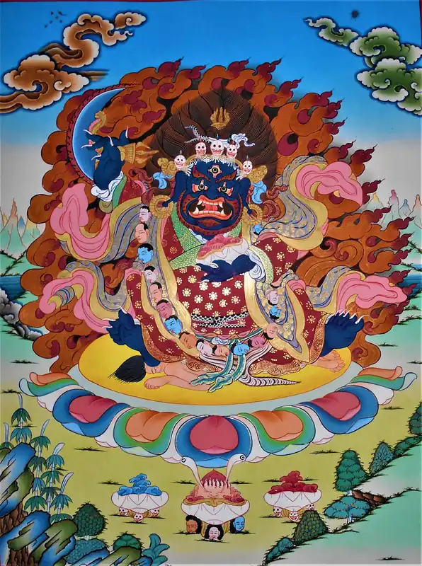Le Mahakala nain à deux bras