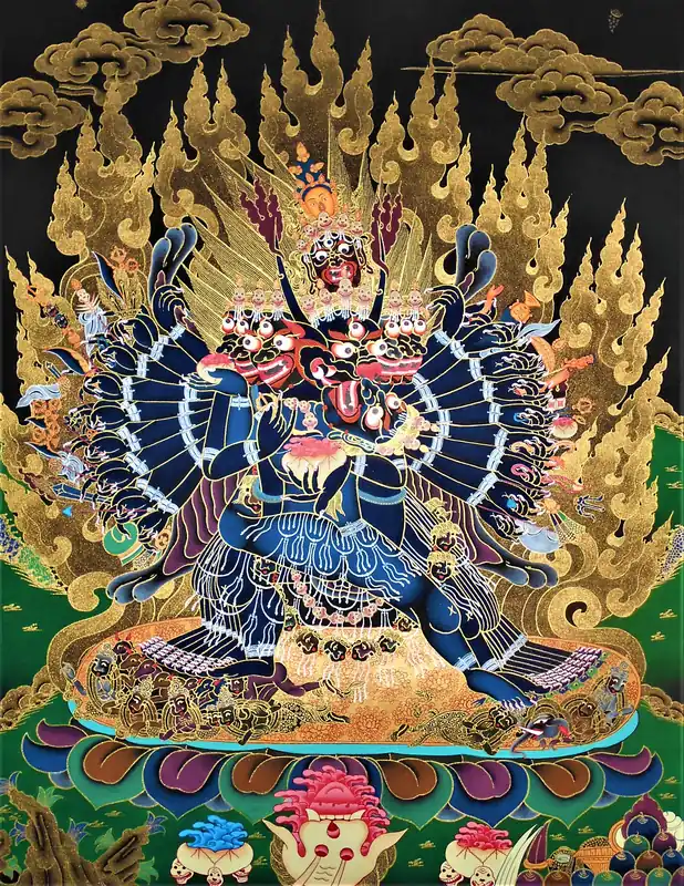 Le Seigneur de la Mort Vajrabhairava