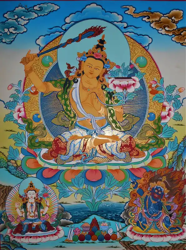 Manjushri (मञ्जुश्री) est une