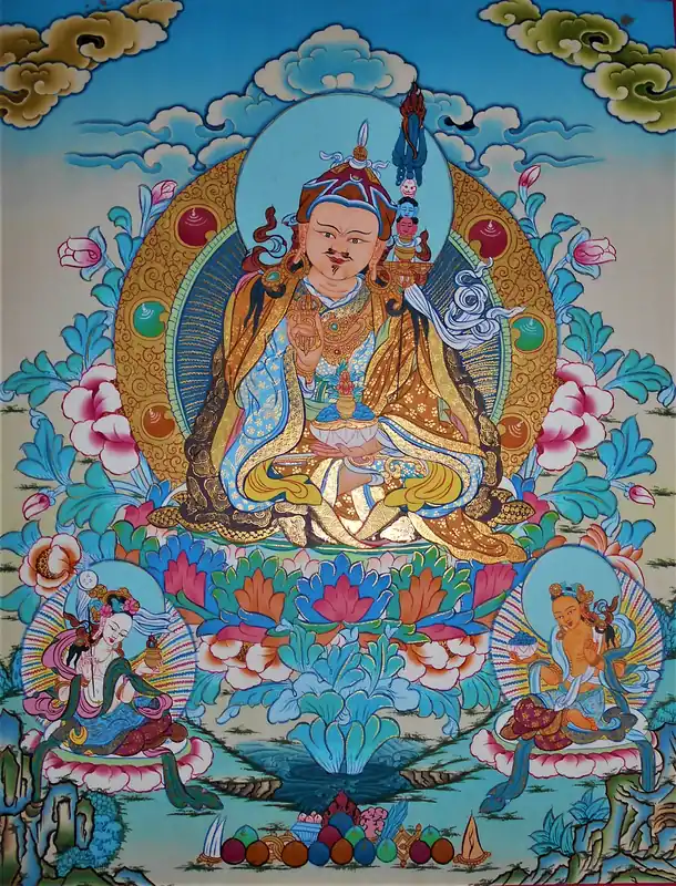 Thangka de Guru Padmasambhava