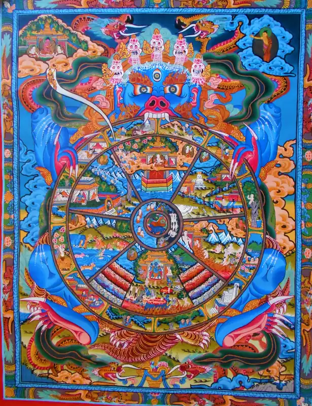 Le Thangka de la Roue de la Vie