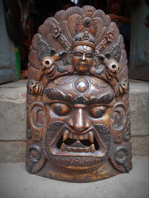 Masque de Swet Bhairav