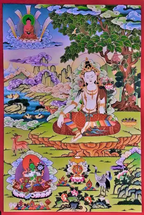 Thangka de Chenrezig
