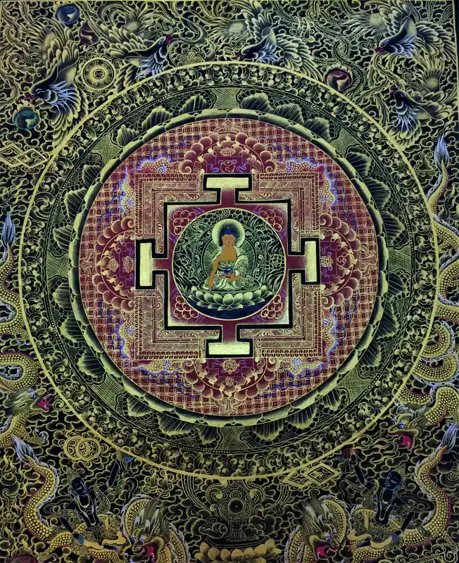 Le mandala du Bouddha Nirvana