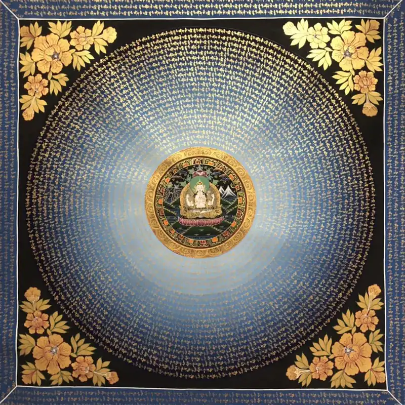 Le mandala de Chenrezig