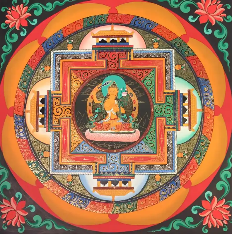 Mandala de Manjushri