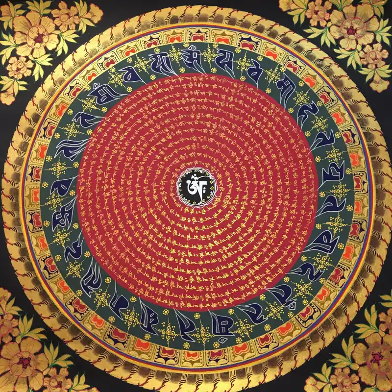Le Mandala de Mantra Tibétain