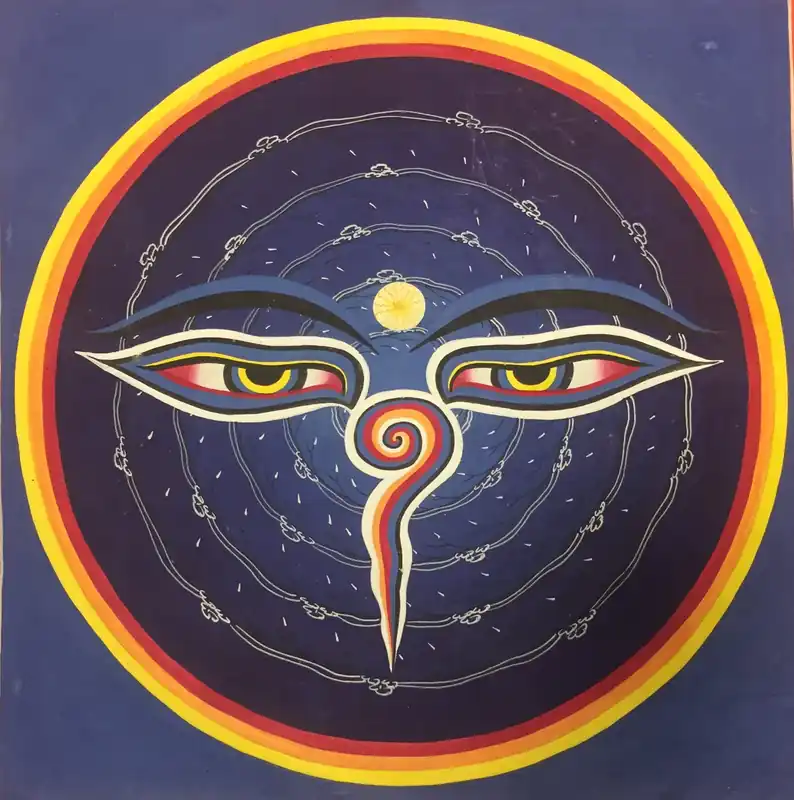 Mandala des Yeux de Bouddha