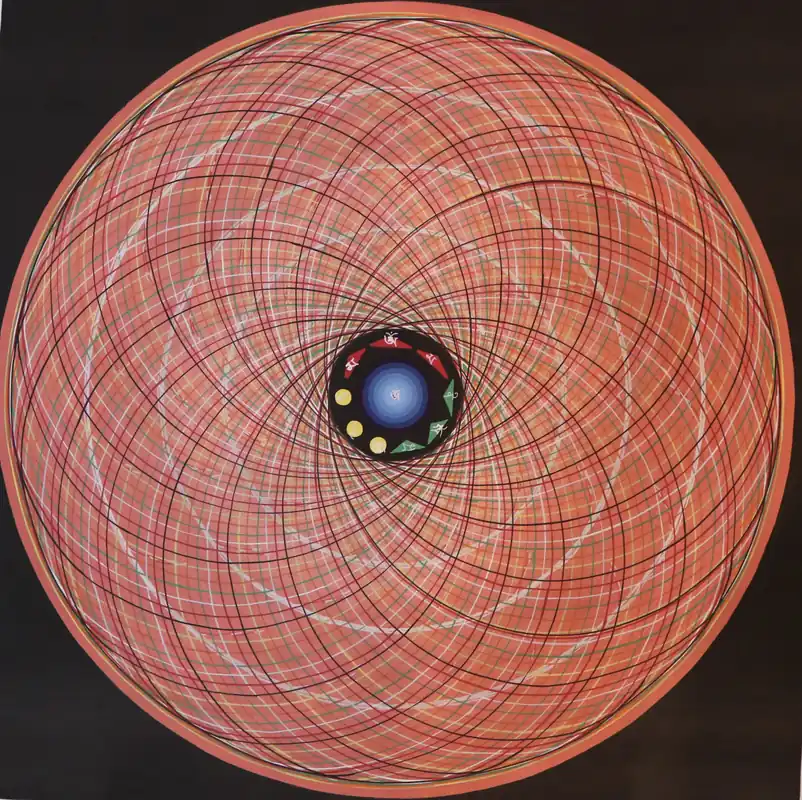 L’univers du cosmos Mandala