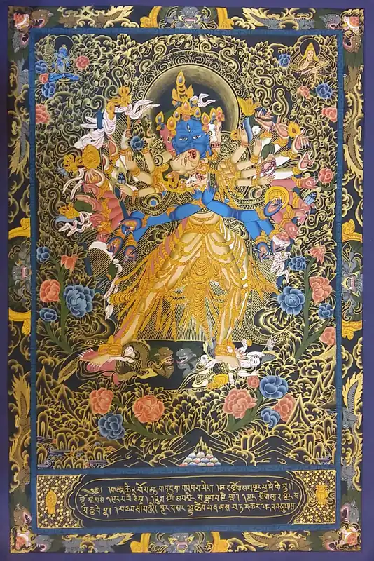 Kalachakra Shakti – Thangka de style Newari
