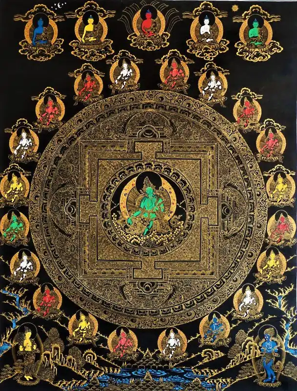 Le mandala de la Tara Verte