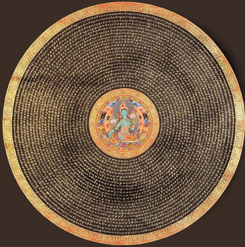 Mantra Mandala de la Tara Verte