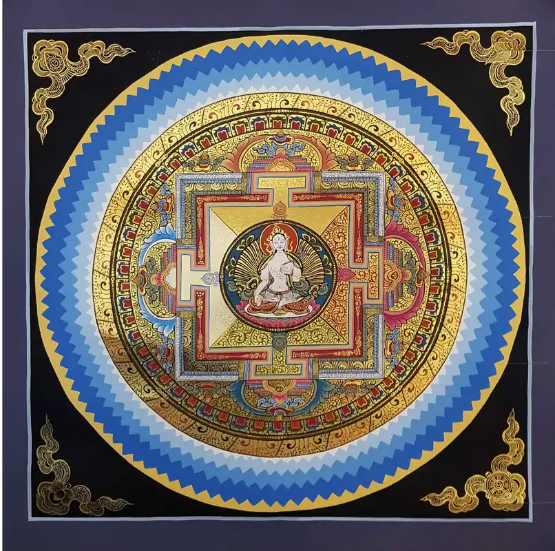 Le Mandala du Lotus de la Déesse Blanche Tara