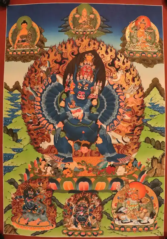 Thangka de Yamantaka