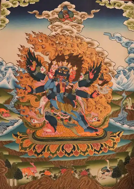 Thangka de Vajrakilaya