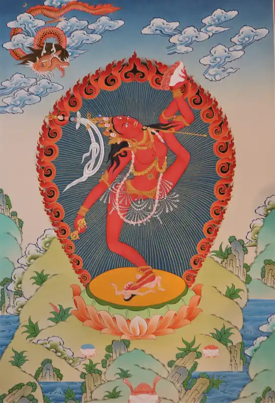 Peinture de Vajrayogini