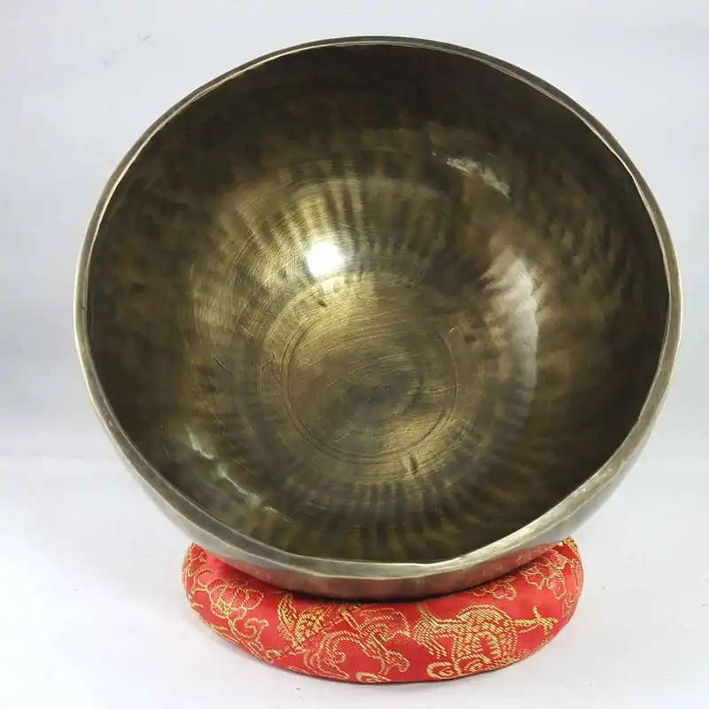 Bol chantant en bronze finition antique