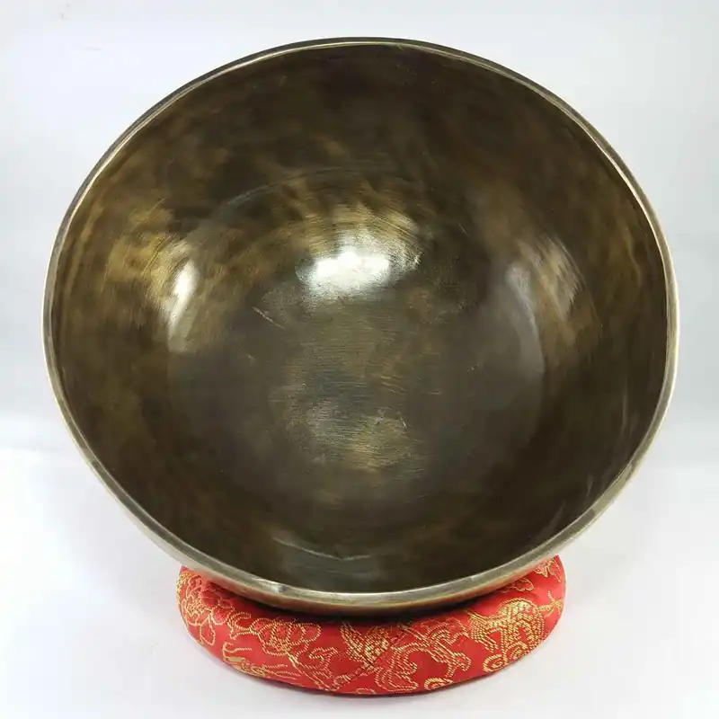 Bol chantant en bronze finition antique