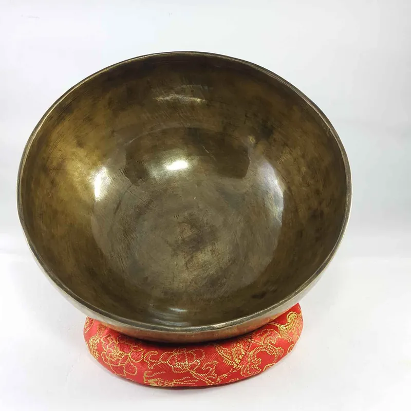 Bol chantant en bronze finition antique
