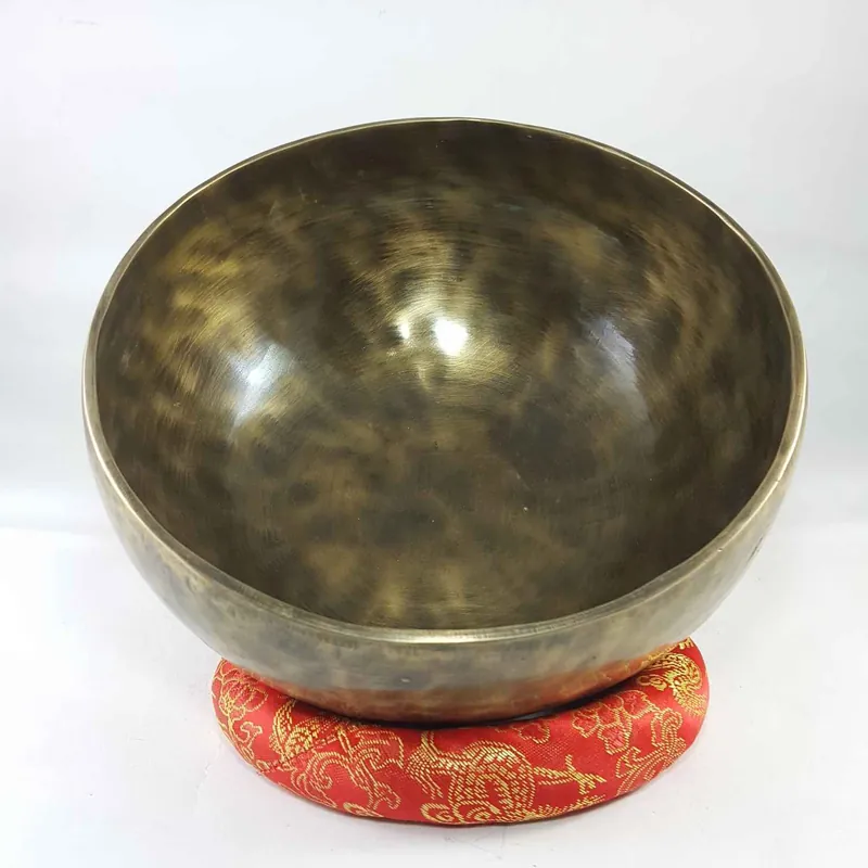 Bol chantant en bronze finition antique