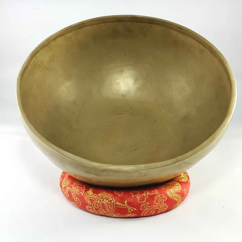 Bol chantant en bronze finition antique