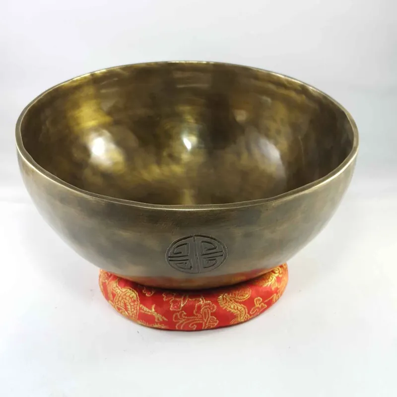 Bol chantant lunaire avec finition antique