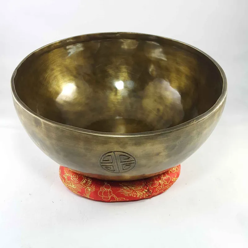 Bol chantant en argent antique de la lune