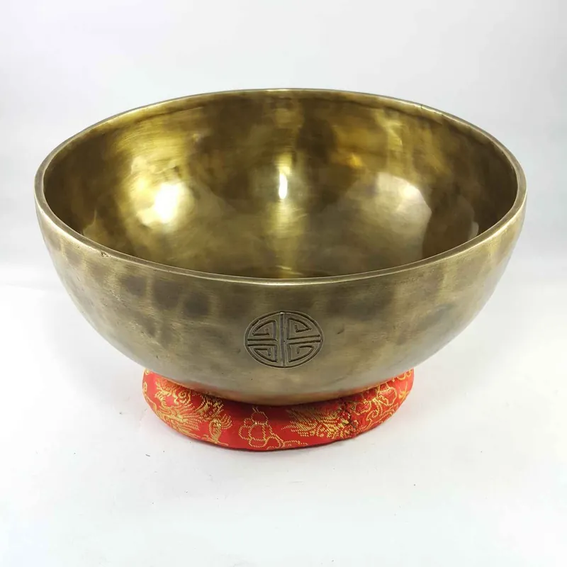 Bol chantant en argent antique de la lune