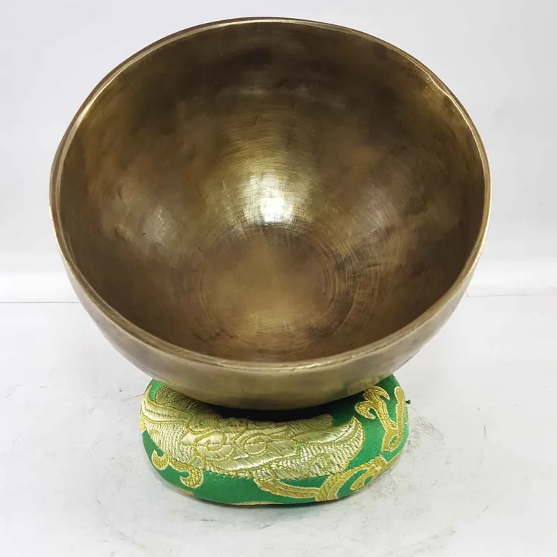 Bol chantant en bronze finition antique