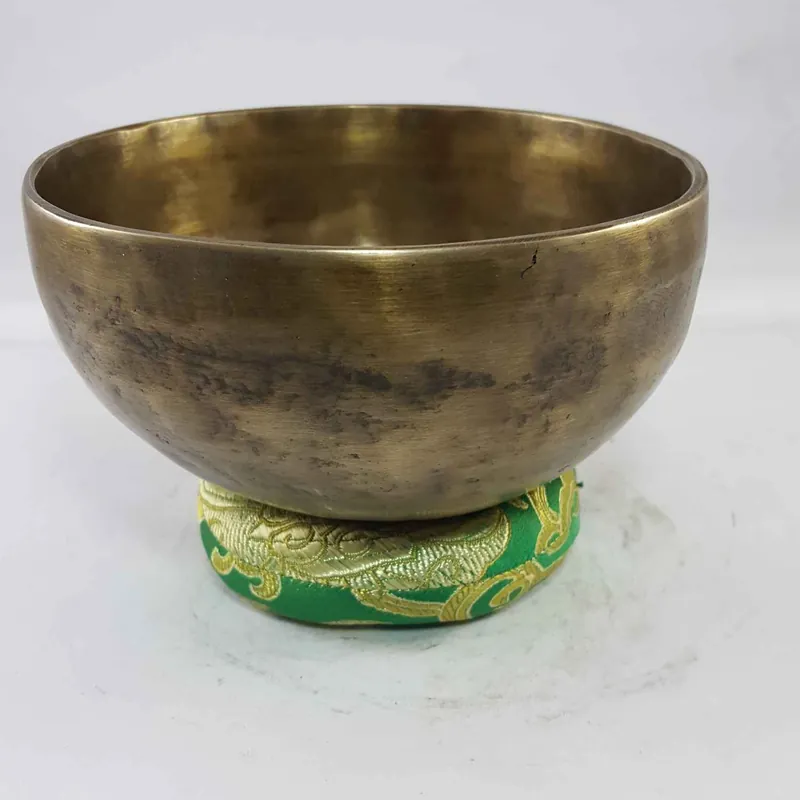 Bol chantant en bronze finition antique