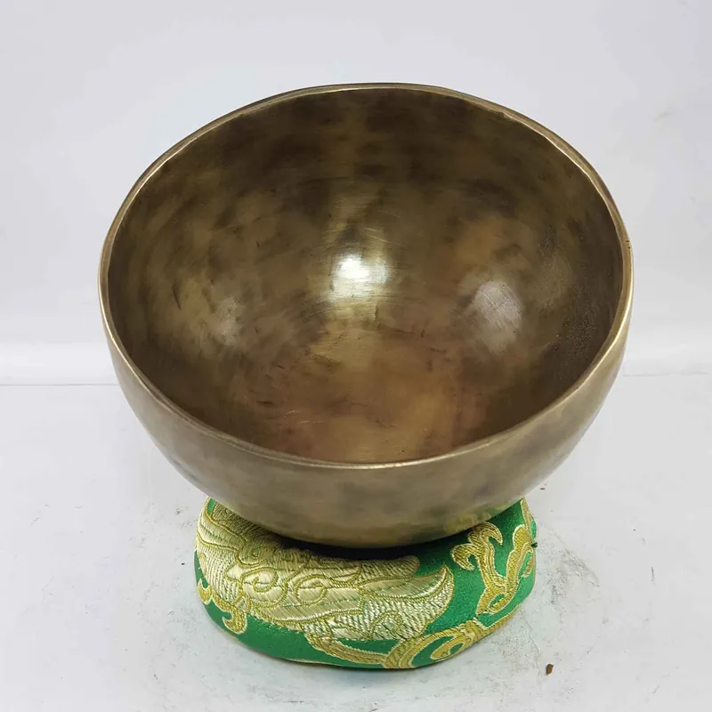 Bol chantant en bronze finition antique