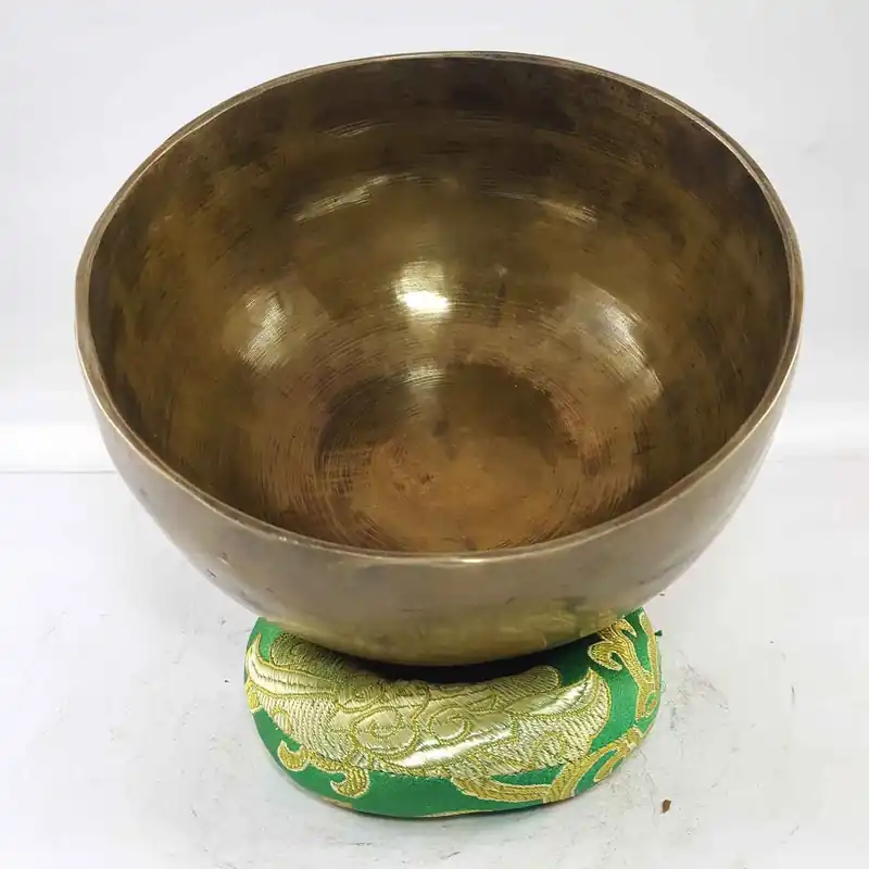 Bol chantant en bronze finition antique