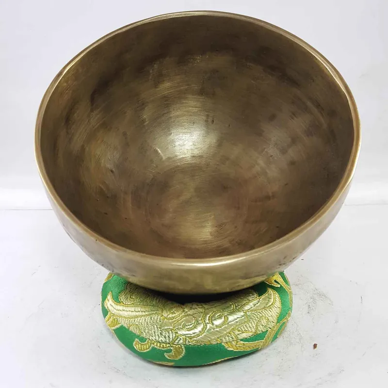 Bol chantant en bronze finition antique