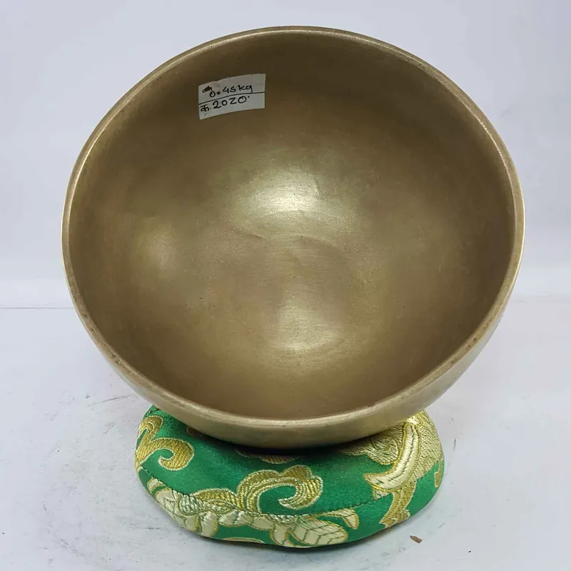 Bol chantant en bronze finition antique