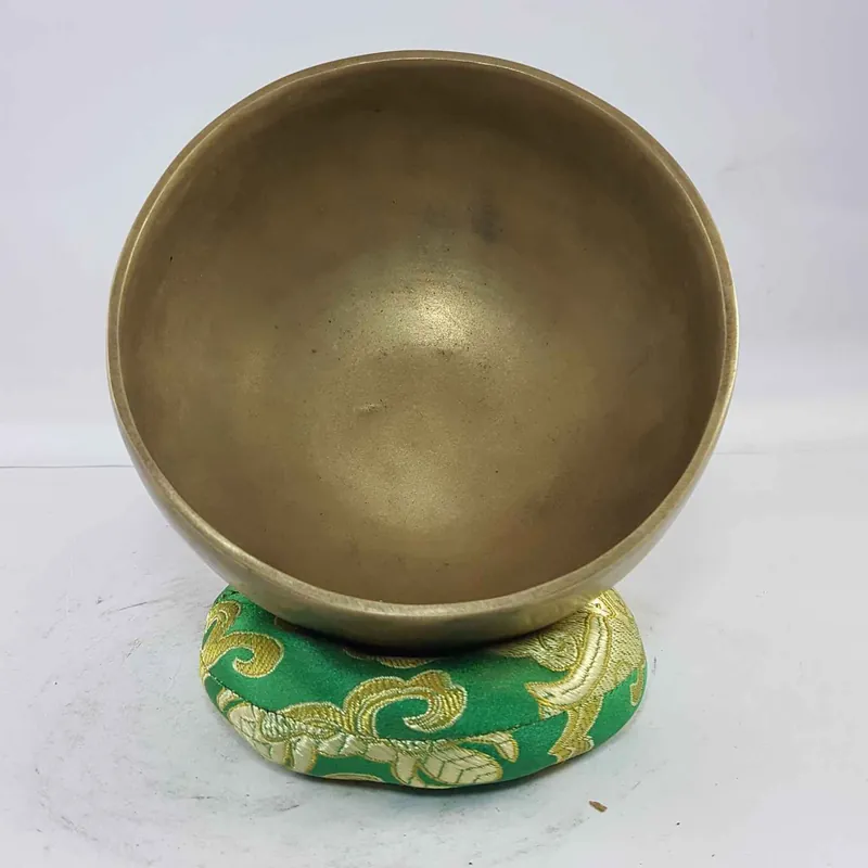 Bol chantant en bronze finition antique