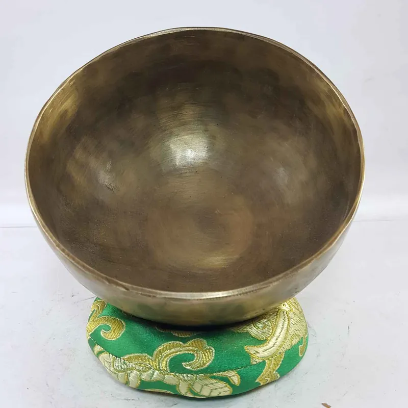 Bol chantant en bronze finition antique