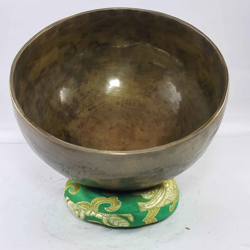Bol chantant en bronze finition antique