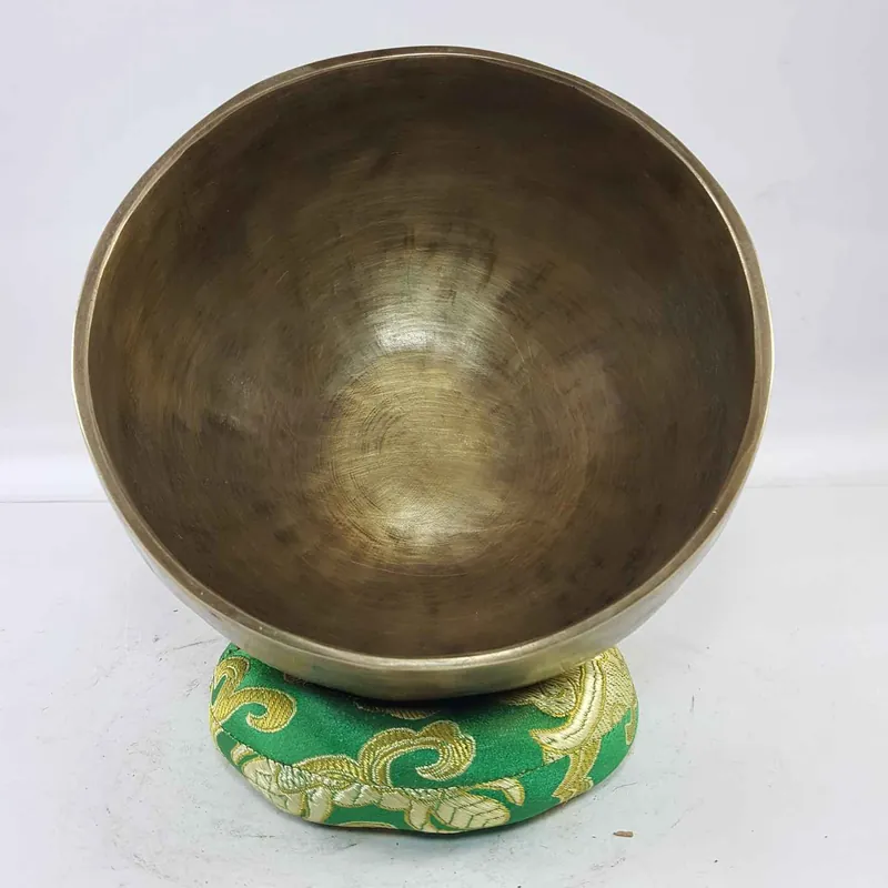 Bol chantant en bronze finition antique