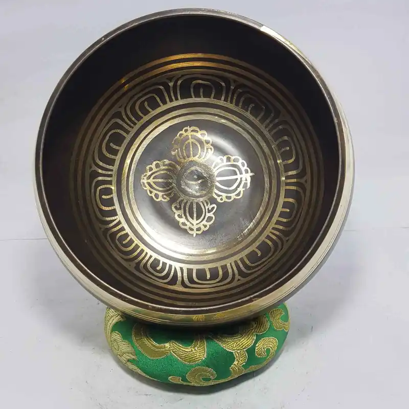 Design de bol chantant à double dorje