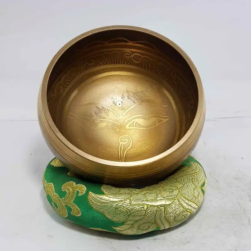 Design de l’Œil de Bouddha Bol Chantant