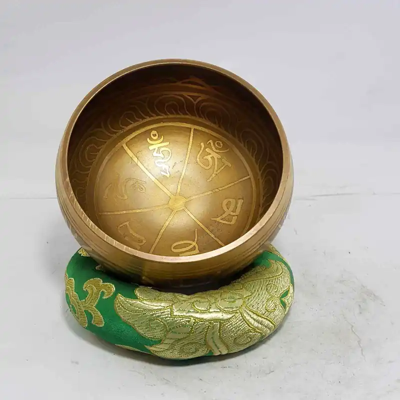 Design de bol chantant Om Mane Padme Hum