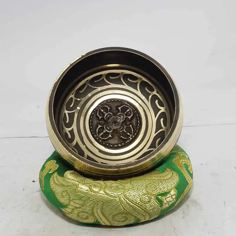 Design de bol chantant à double dorje
