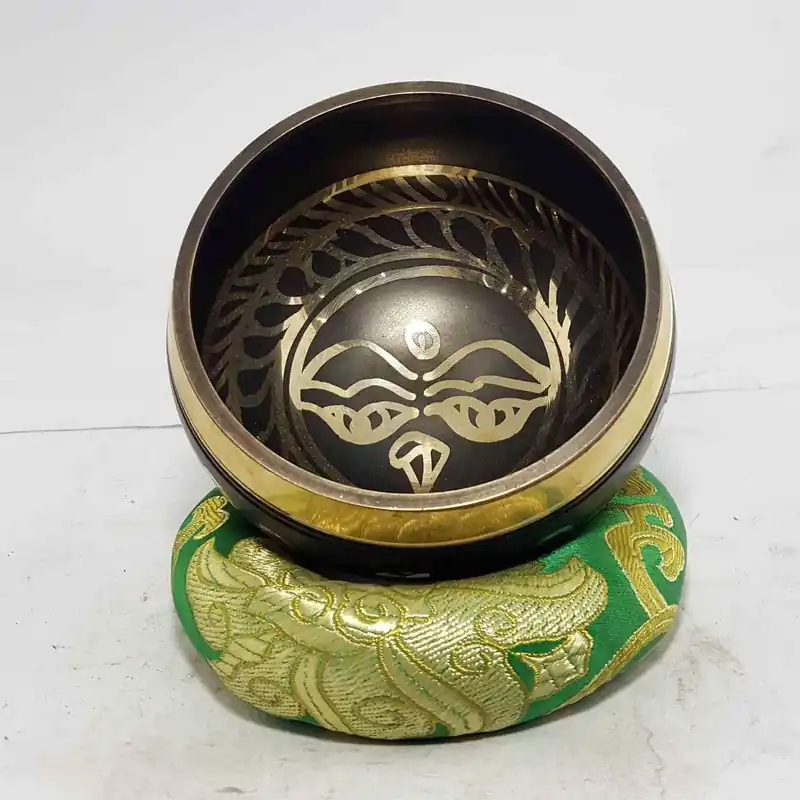 Design de l’Œil de Bouddha Bol Chantant