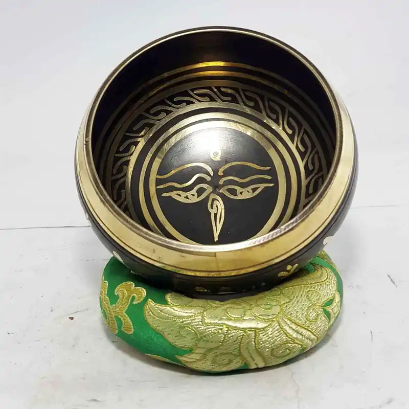 Design de l’Œil de Bouddha Bol Chantant